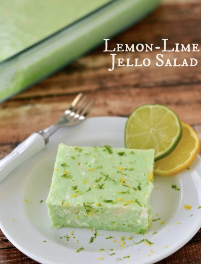 Lemon Lime Jello Salad